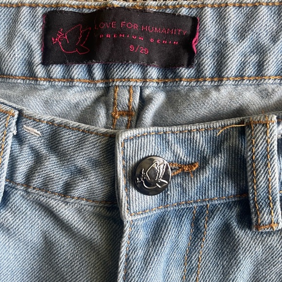 Love for humanity Wide-Leg Jeans - Picture 6 of 8